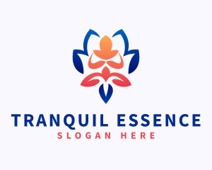 Yoga Lotus Meditation logo