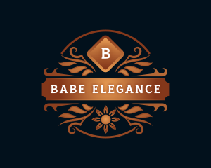 Elegant Badge Boutique logo design