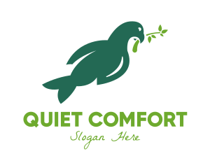 Green Peace Dove logo