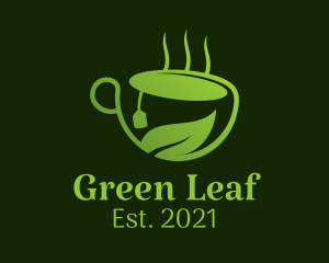 Natural Herbal Tea logo design