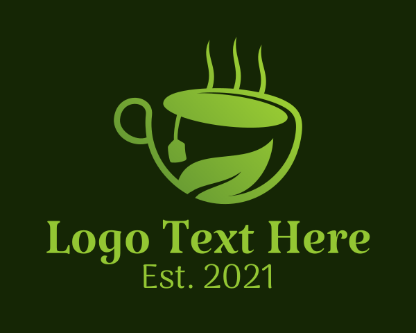 Matcha Tea logo example 2