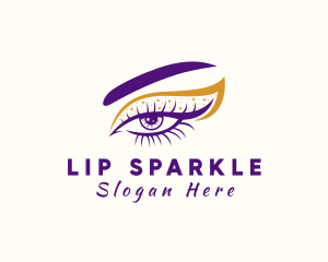 Sparkling Beauty Eyelash logo design