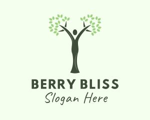 Vegan Wellness Advocate logo design