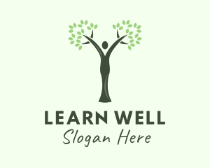 Vegan Wellness Advocate logo design