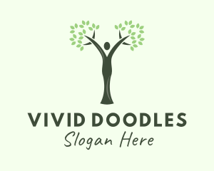 Vegan Wellness Advocate logo design