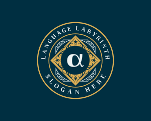 Alpha Latin Symbol logo