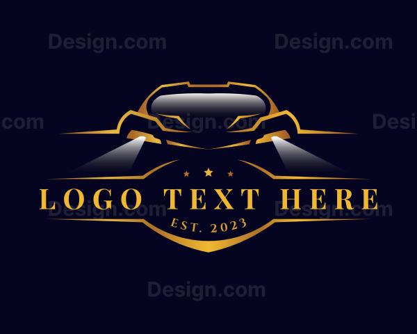 Luxury Sports Car Logo