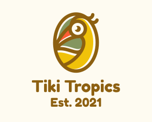 Tropical Toucan Bird logo design