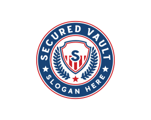 American Veteran Shield logo design