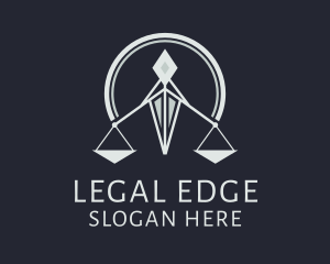Lawyer Scale Justice  logo
