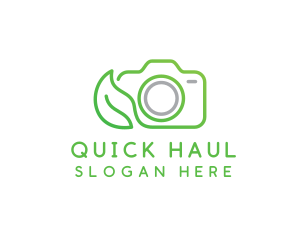 Nature Camera Outline logo design