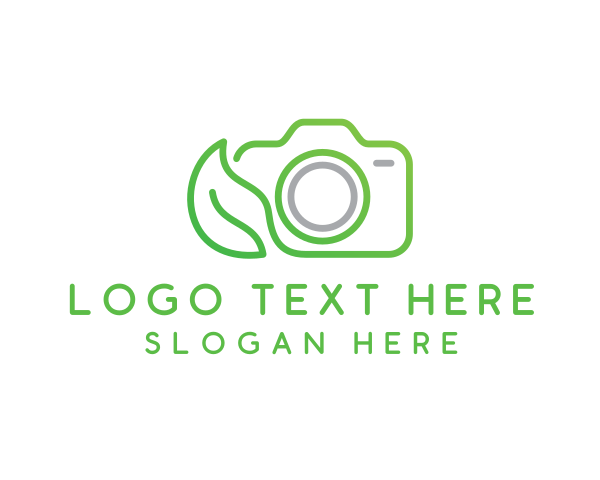 Nature Camera Outline logo