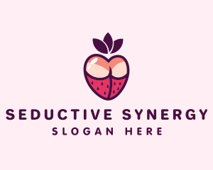 Sexy Strawberry Lingerie logo design