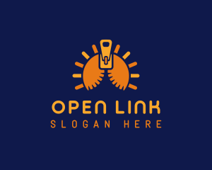 Sun Solar Zipper logo