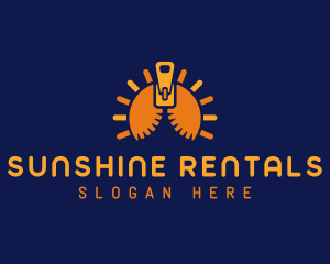 Sun Solar Zipper logo