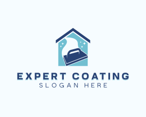 Plaster Construction Repair logo design