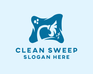 Cleaning Broom Housekeeping  logo