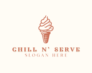 Ice Cream Cone Dessert logo