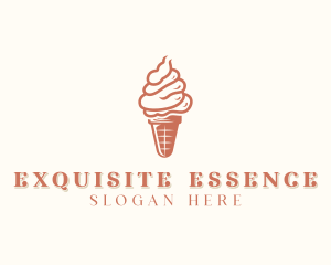 Ice Cream Cone Dessert logo