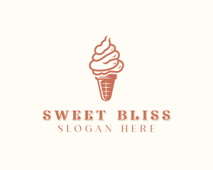 Ice Cream Cone Dessert logo