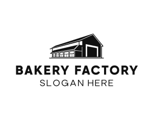 Factory Warehouse Building logo design