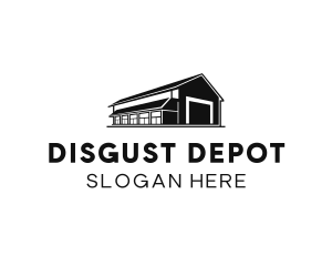 Factory Warehouse Building logo design