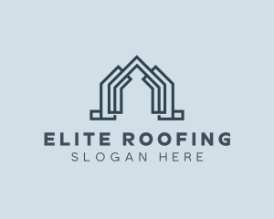 Roof Contractor Roofing logo design