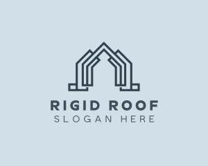 Roof Contractor Roofing logo design