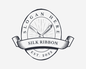 Barbershop Styling Badge logo design