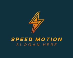 Lightning Bolt Express logo design