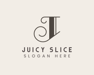 Elegant Marketing Letter J logo design