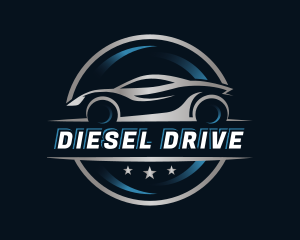 Drive Detailing Car logo design