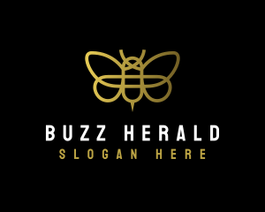 Natural Honey Bee logo design