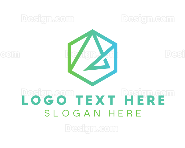 Modern Geometric Shape Logo