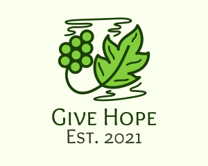 Vineyard Grape Leaf  logo