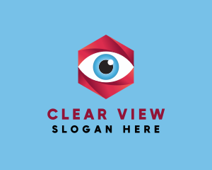 Surveillance Eye Camera logo design