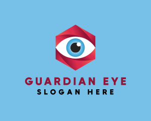 Surveillance Eye Camera logo design