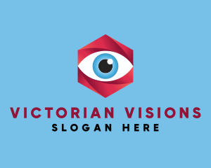 Surveillance Eye Camera logo design