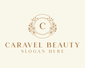 Stylish Flower Wedding logo design