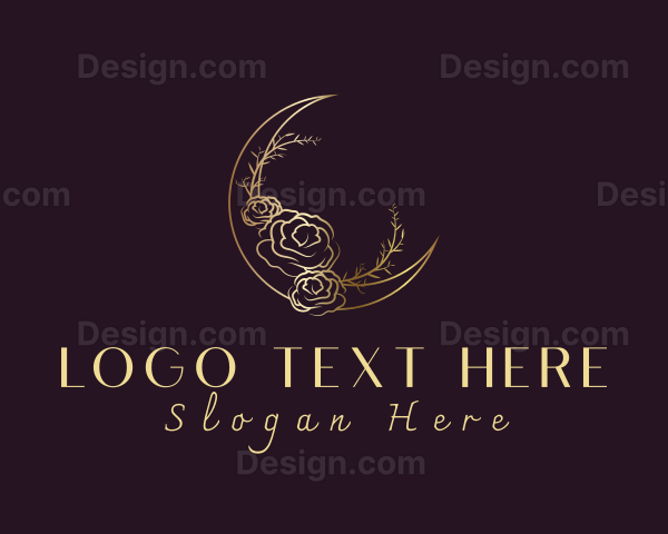 Cosmic Lunar Flower Logo