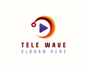 Digital Media Player logo design