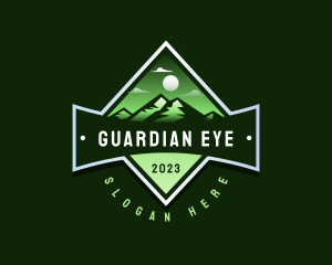 Mountain Hiking Camp Logo