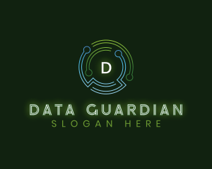 Data Security Network logo design