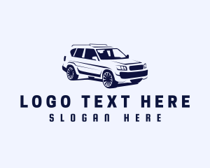 SUV Vehicle Transportation logo