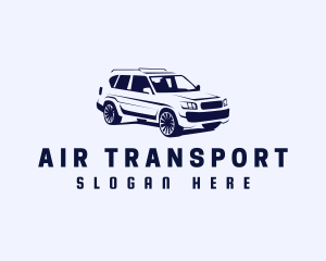 SUV Vehicle Transportation logo design