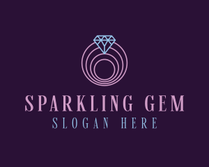 Jewelry Spiral Diamond logo