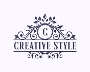 Elegant Floral Styling logo design