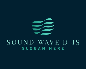 Wave Water Liquid logo design