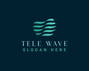 Wave Water Liquid logo design