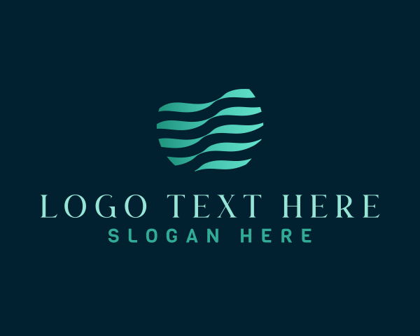 Water logo example 1